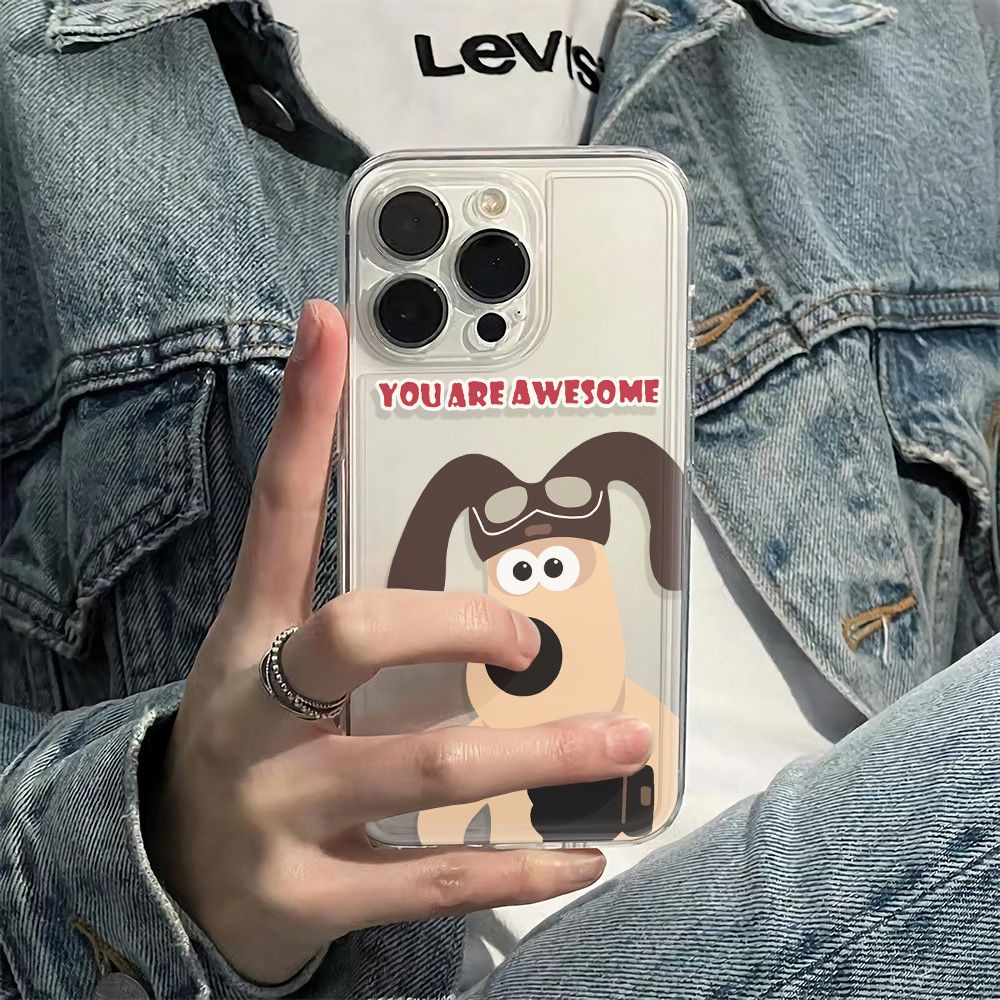 ✅Ốp Điện Thoại Mềm Chống Sốc In Hình Chú Chó Bay Đơn Giản Cho Iphone 11iPhone1214pro 6In 1378 533G