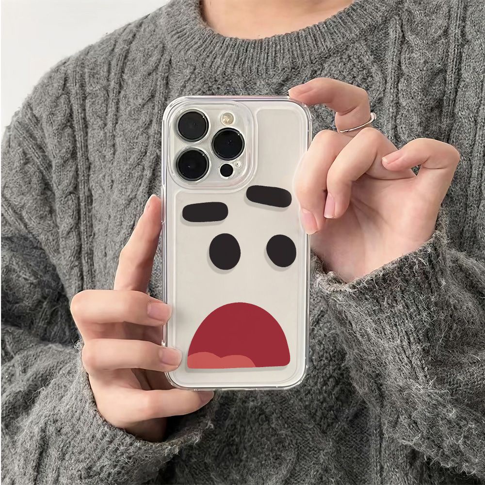 ✅Ốp Điện Thoại Mềm Chống Sốc Họa Tiết Nhãn Dán Đơn Giản Cho Iphone 6In 11 14Pro 1213Plus 78