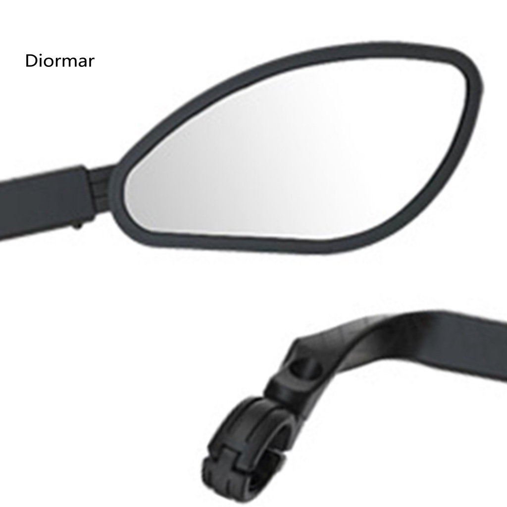 Gương Chiếu Hậu Hiệu Ứng Phản Quang Bằng Thép Không Gỉ Gắn Tay Lái Xe Đạp Gấp Gọn Linh Hoạt