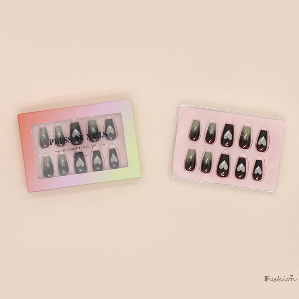 Bộ Móng Tay Giả Màu Sắc Tự Nhiên Chống Va Đập