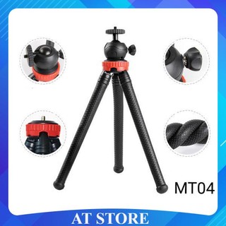 Giá Đỡ Bạch Tuộc Chụp Hình 3 Chân Tripod MT-04 Mẫu Lớn, Cực Chắc Chắn (MT04)