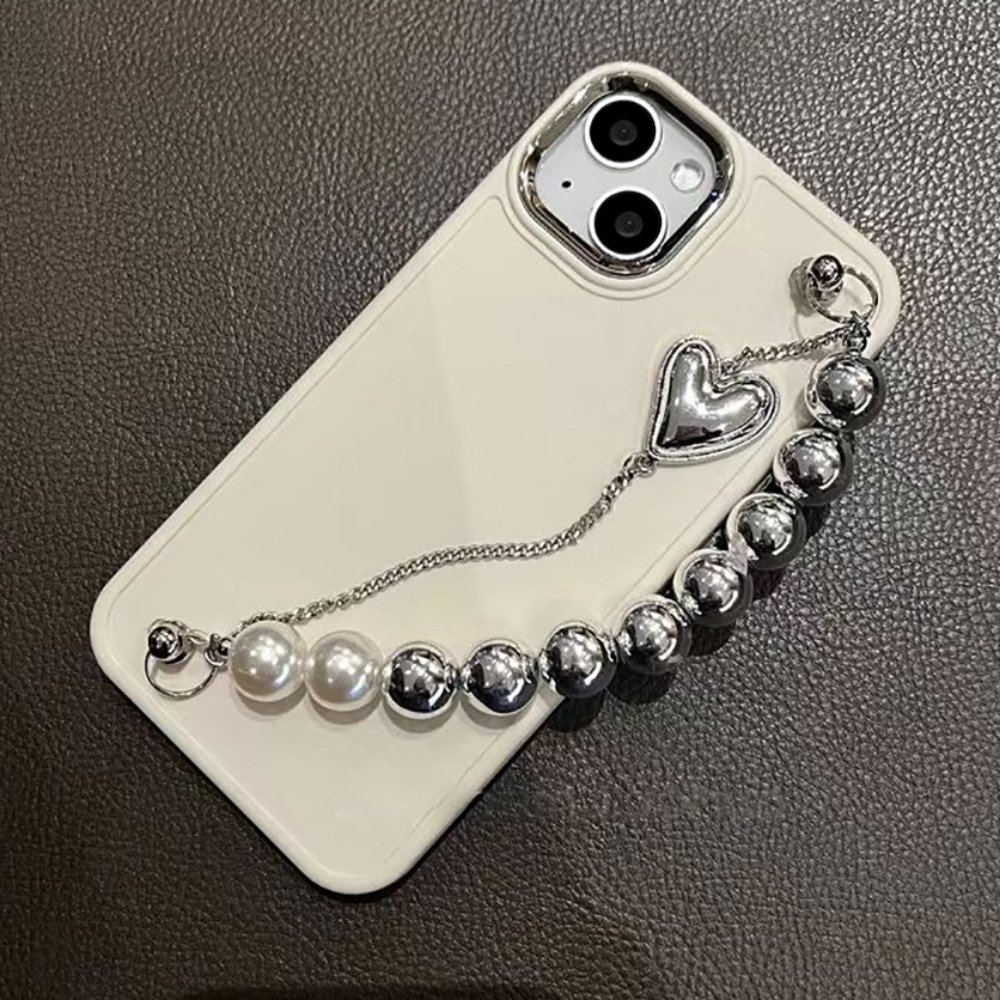 Ốp Điện Thoại TPU Mềm Chống Sốc Màu Trơn Có Vòng Tay Cho IPhone 14 Pro Max 13 12 11 Pro Max