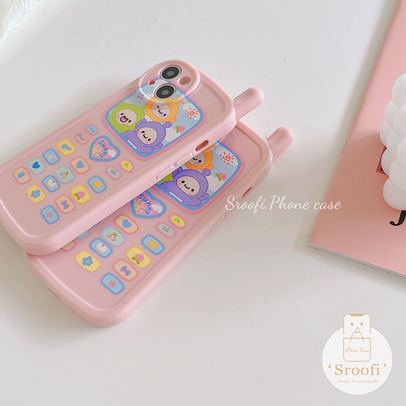 Ốp Điện Thoại Họa Tiết Teletubbies Hoạt Hình Cho iPhone 14 Plus 13 12 11 Pro Max
