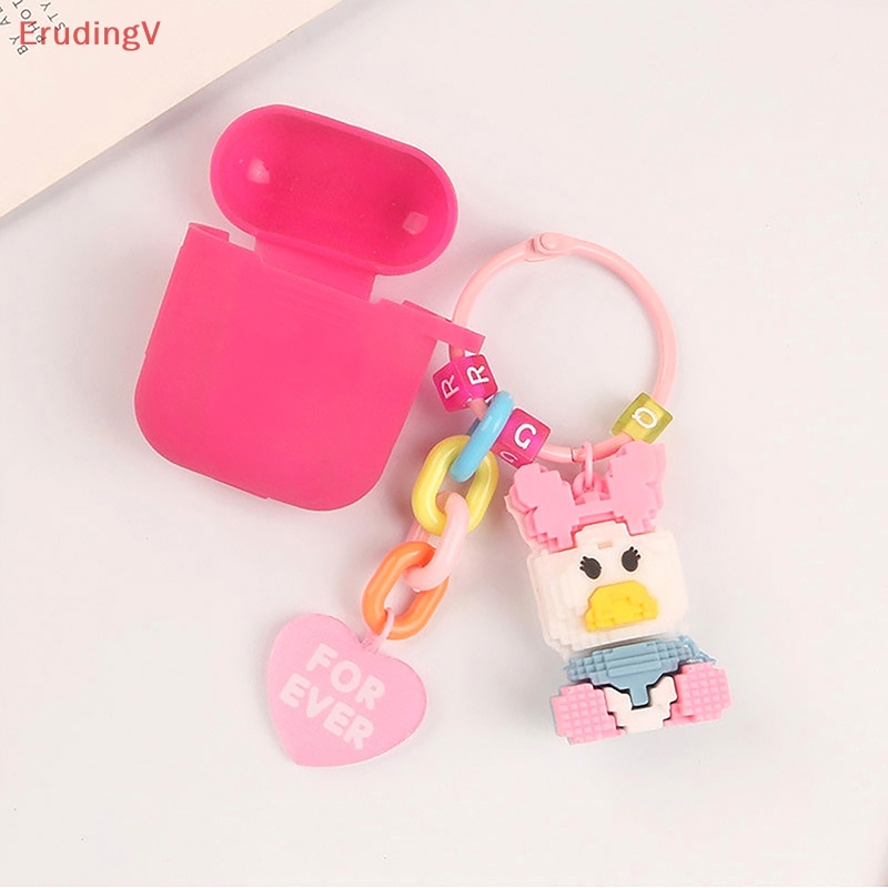 [ErudingV] Móc Khóa Khối Lập Phương StellaLou Thỏ Vịt Daisy Hoạt Hình Trang Trí Ba Lô Ô Tô [Mới]