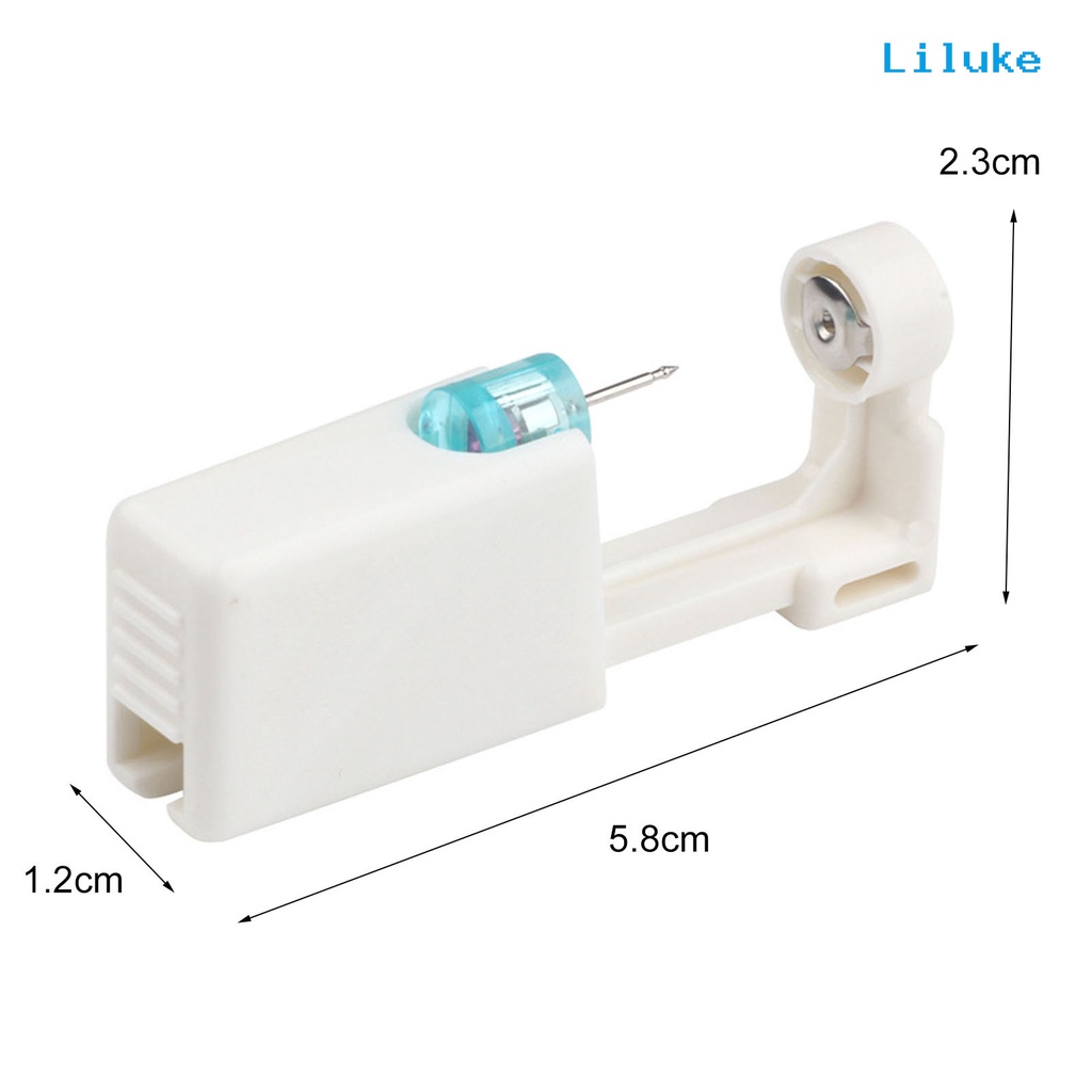 Dụng Cụ Xỏ Khuyên Tai Bằng Thép Không Gỉ Sử Dụng Một Lần