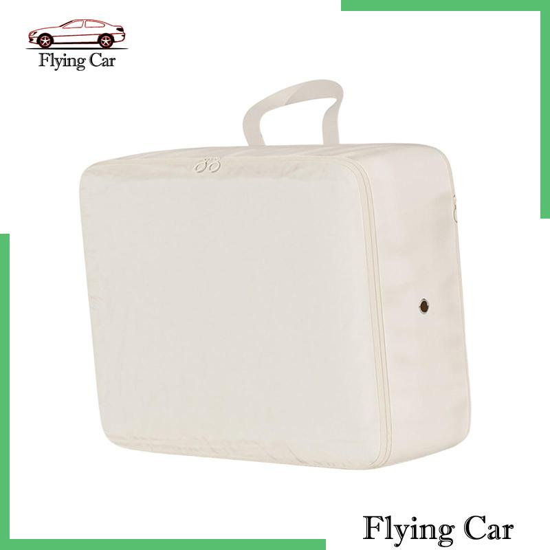 [Lzdjfmy2] Túi Nén Đựng Đồ Hai Chiều Mềm Mịn Có Dây Kéo Có Thể Gập Lại