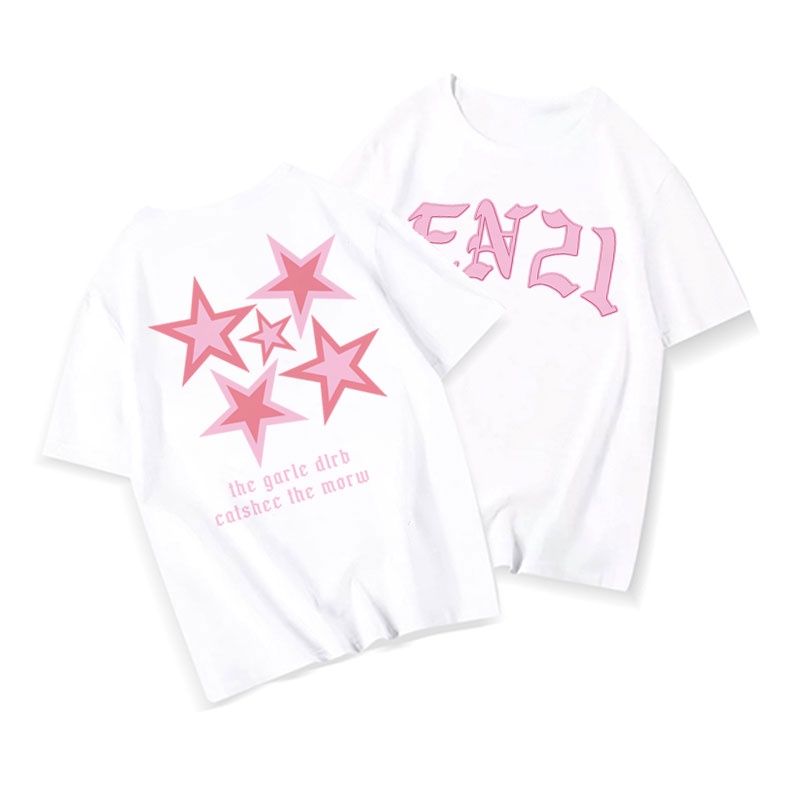 NRVP Áo Thun 100% Cotton Tay Ngắn Phong Cách Hàn Quốc Mới