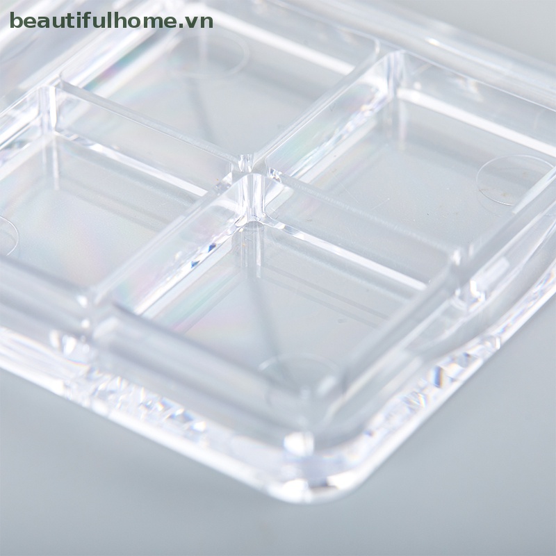 Hộp Rỗng Đựng Phụ Kiện Trang Trí Móng Tay 4 / 9 Ngăn
