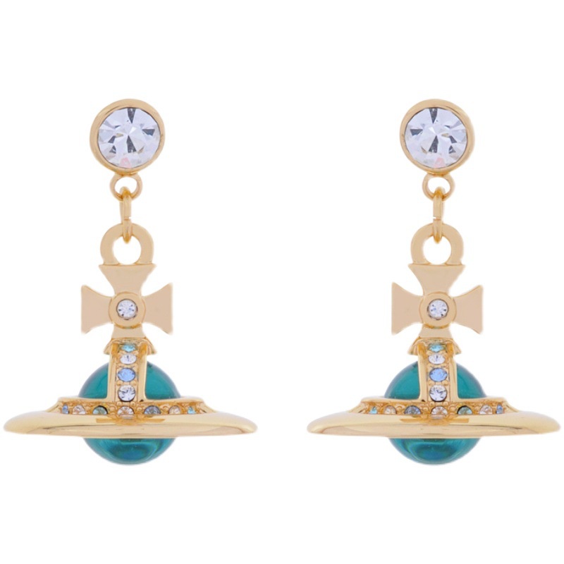 Bông Tai Hình Khối 3d Phong Cách Cổ Điển 10mm