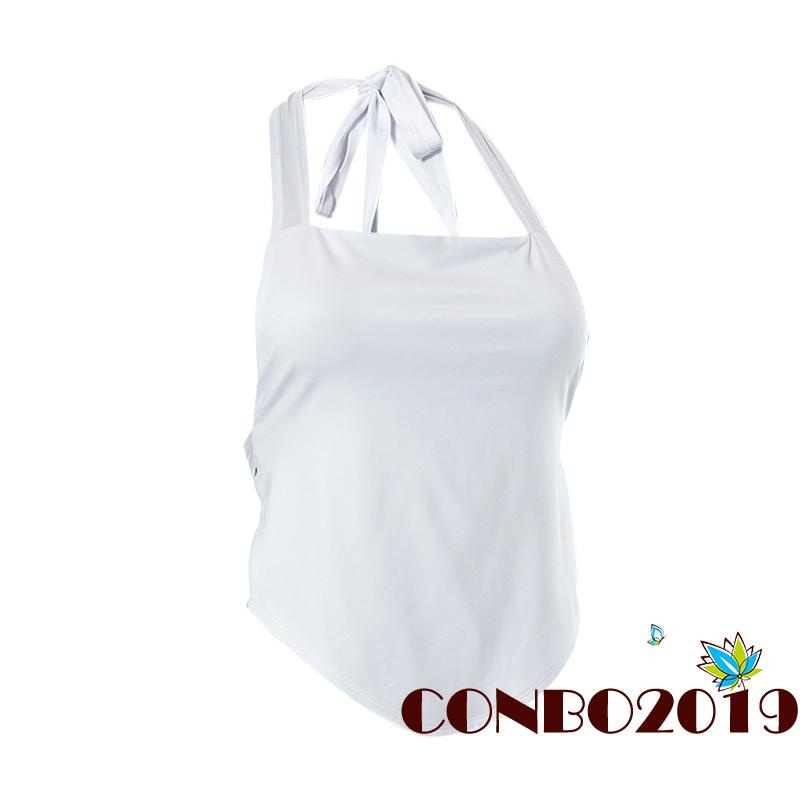 Áo Thun Sát Nách Hở Lưng Màu Sắc Thời Trang Dành Cho Nữ