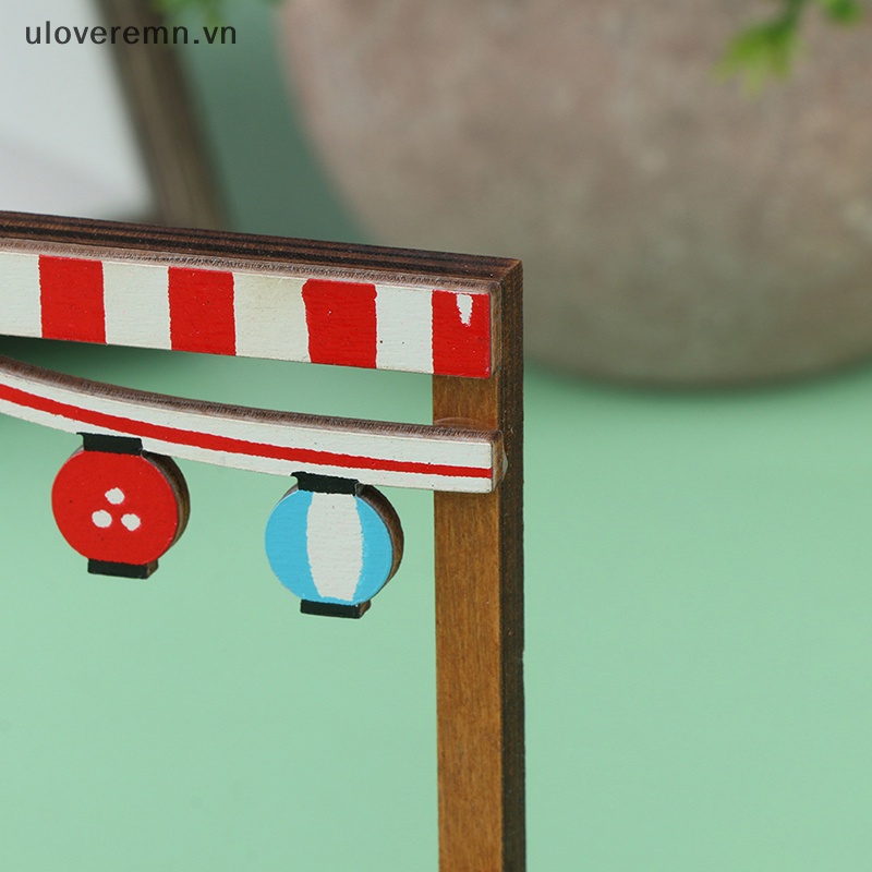 Uloveremn Mô Hình Xe Tải Mùa Hè Mini Trang Trí Nội Thất Nhà Búp Bê