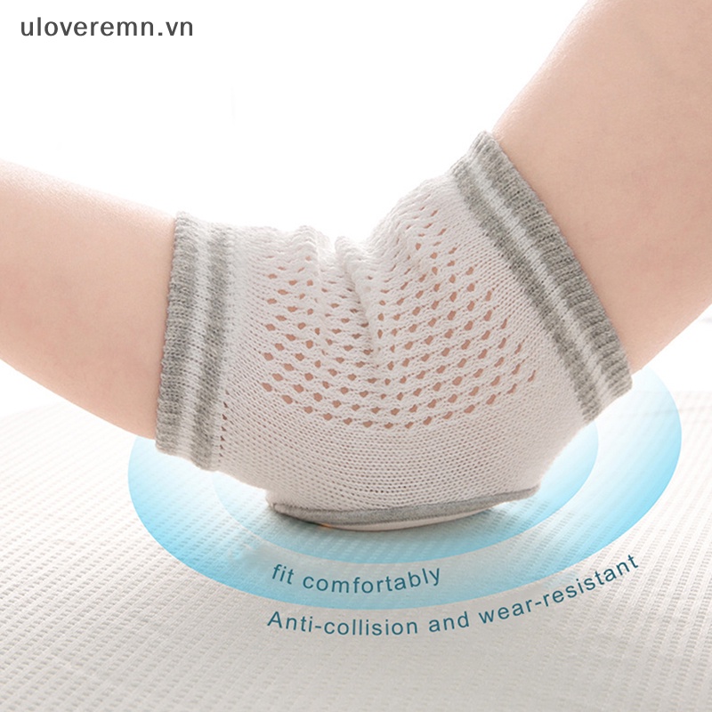 1 Cặp Đệm Bảo Vệ Đầu Gối An Toàn Họa Tiết Hoạt Hình Cho Bé