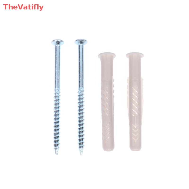 [Thevalifly] Set 2 Ống Nối Dài Phích Cắm Ống Nhựa Nylon Gắn Tường