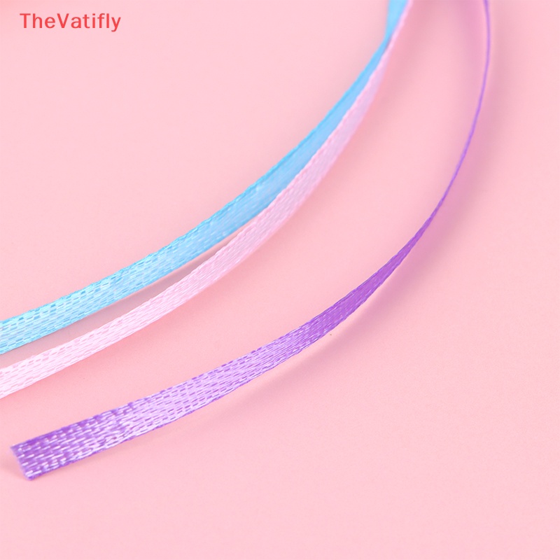 [Thevalifly] 1 Cây Cắm Trang Trí Bánh Kem Bằng Nhựa Nhiều Màu Sắc Ngẫu Nhiên