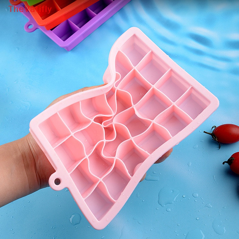 Khuôn Làm Đá Bằng Silicone 15 / 24 Ô Tiện Dụng