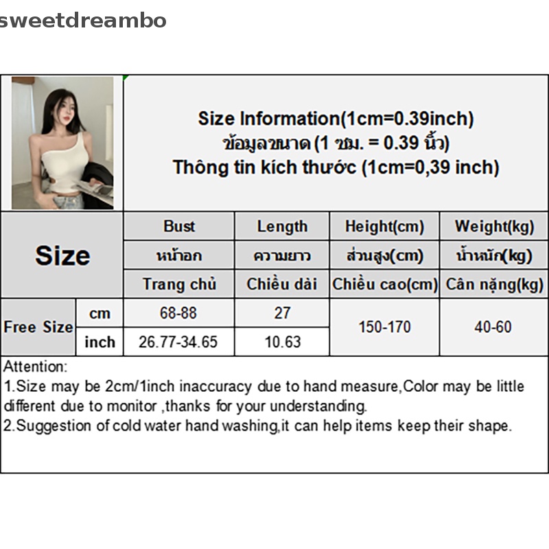 Áo hai dây hở một vai gợi cảm áo hai dây dáng ôm không tay màu trơn cho nữ