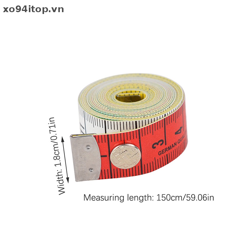 Cuộn Thước Dây 1.5m Mềm Chất Lượng Cao Cho Thợ May