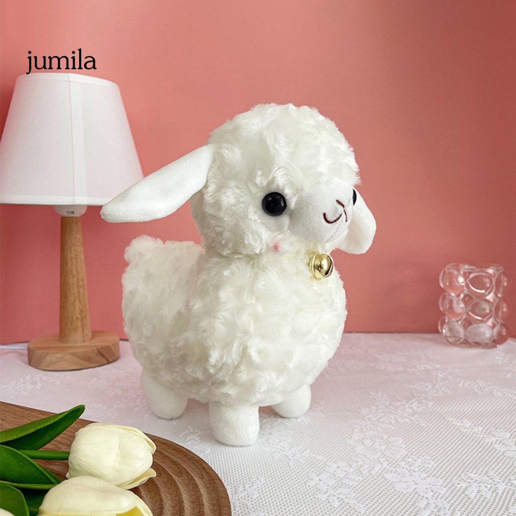Cừu Nhồi Bông Màu Trắng Dùng Làm Đạo Cụ Chụp Ảnh Cho Bé