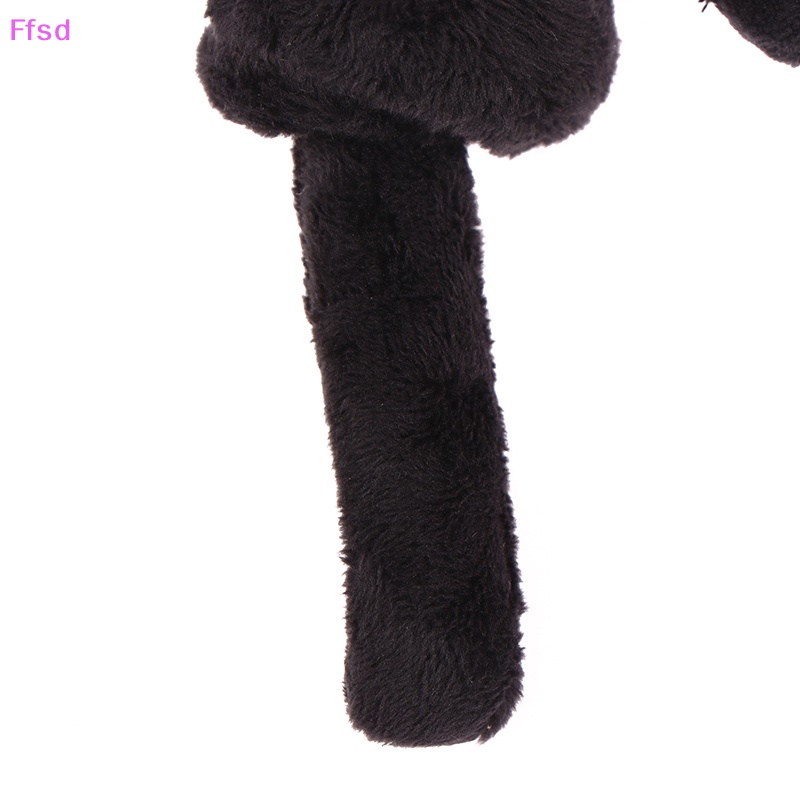 {Ffsd} Móc Khóa Hình Bông Hoa Xoắn Nhỏ Mềm Mại Màu Đen Tươi Tắn Sáng Tạo Cho Nữ * Bán Chạy