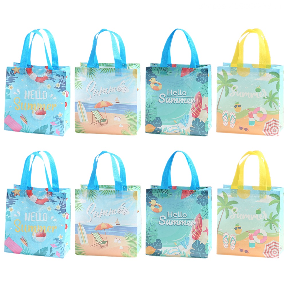 Set 8 Túi Xách Vải Không Dệt Đa Dụng Chất Lượng Cao