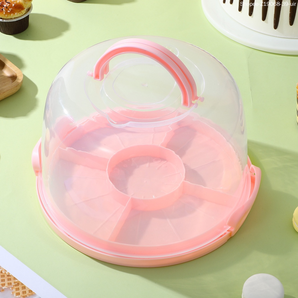 Hộp Đựng Bánh Cupcake Có Tay Cầm Thiết Kế Nhỏ Gọn Tiện Dụng