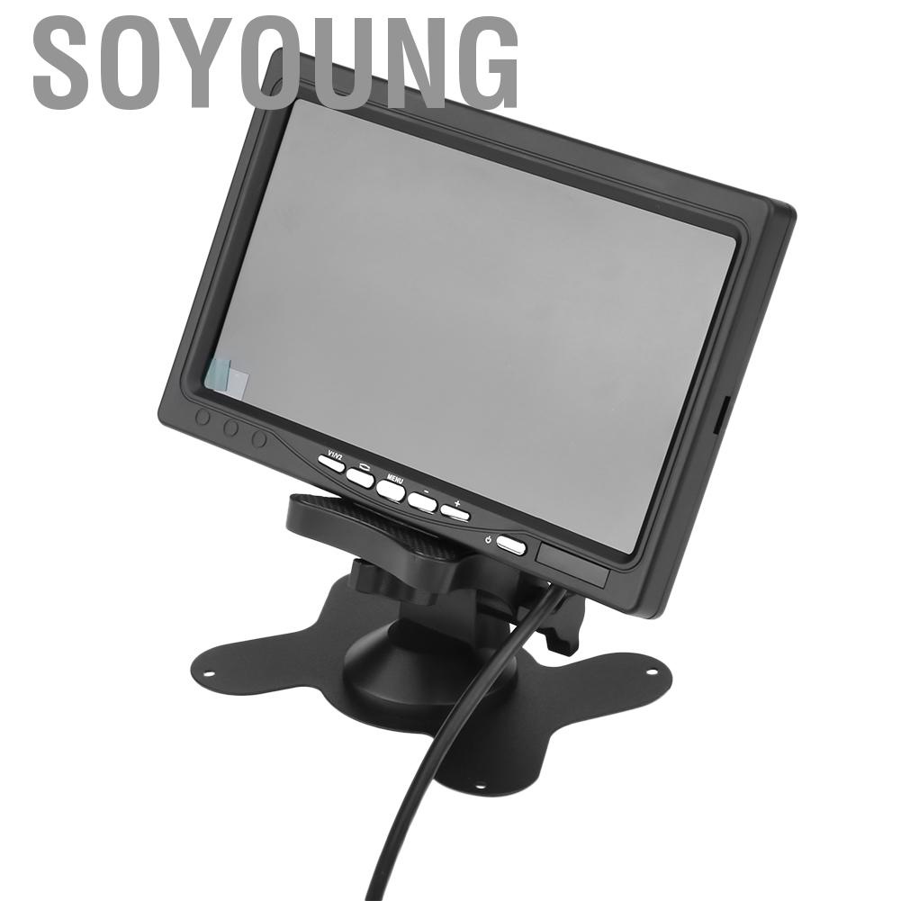 Soyoung HD 7" Inch Car Rear View Reversing Backup  Color LCD TFT Screen