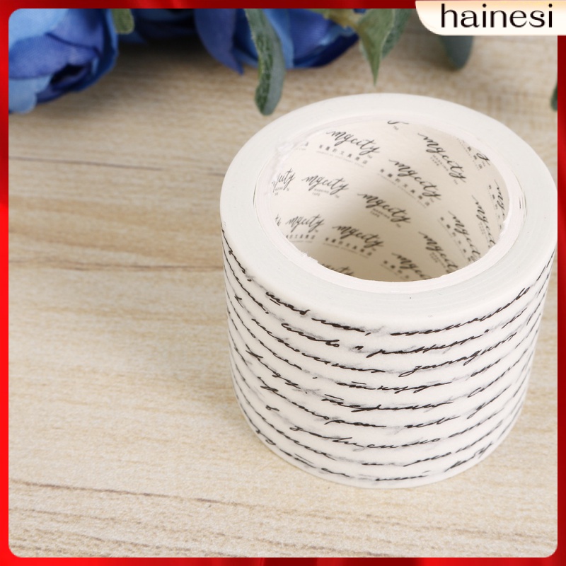 Cuộn Băng Keo Họa Tiết Cây Xanh Vintage Trang Trí Sổ Tay DIY