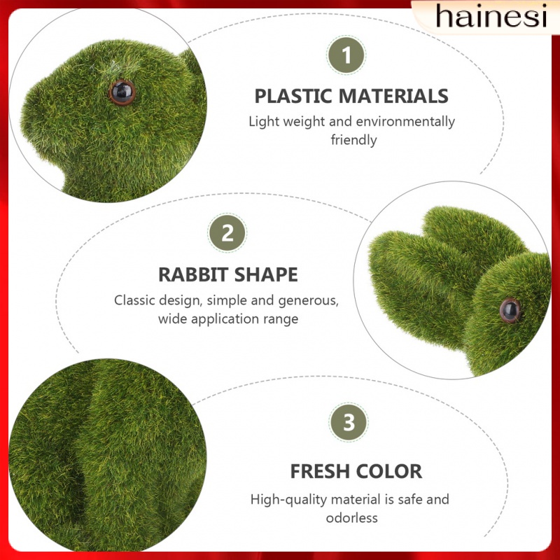 Set 2 Mô Hình Thỏ Phục Sinh Mini Dùng Để Trang Trí