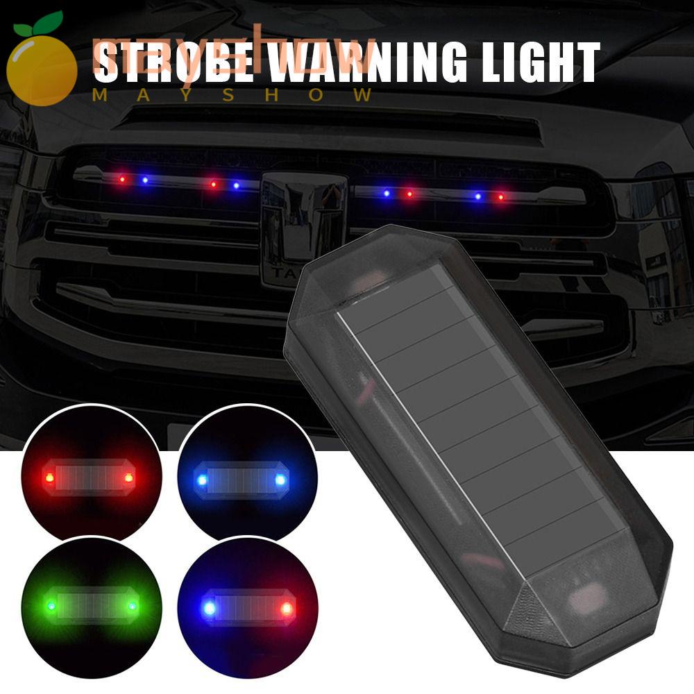 Đèn LED Cảnh Báo Sử Dụng Năng Lượng Mặt Trời Gắn Đuôi Xe Máy / Xe Đạp