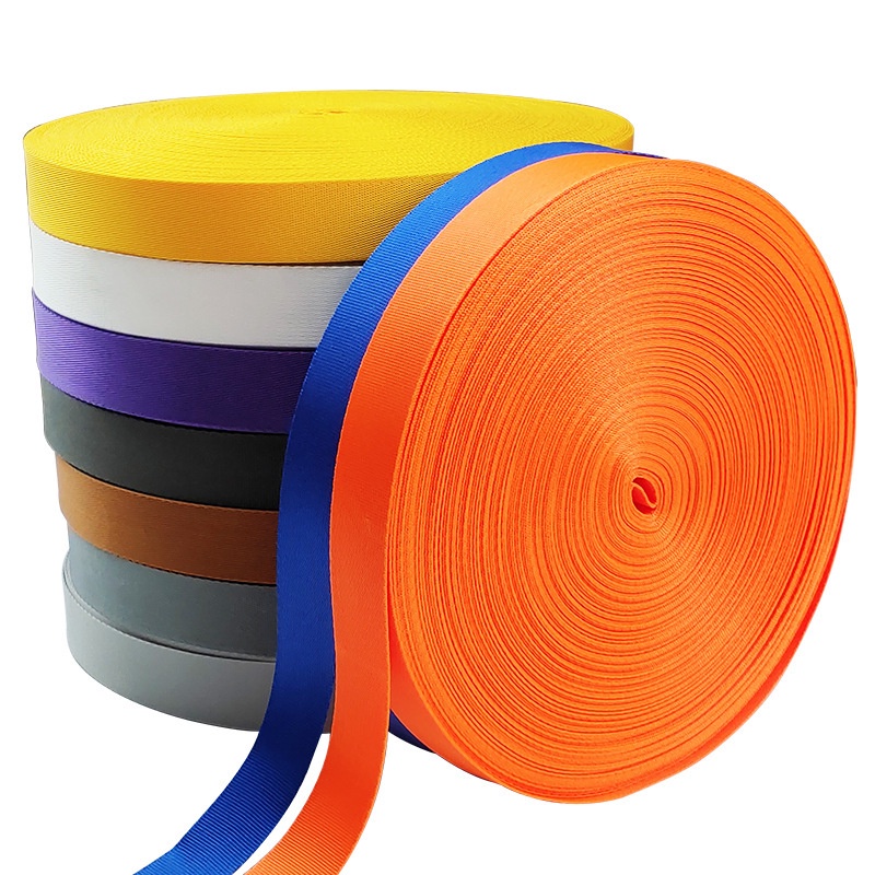 Dây Đai Buộc Hành Lý Bằng Polypropylene 50 Kích Thước 20mm / 38mm In Họa Tiết Màu Trắng Đen