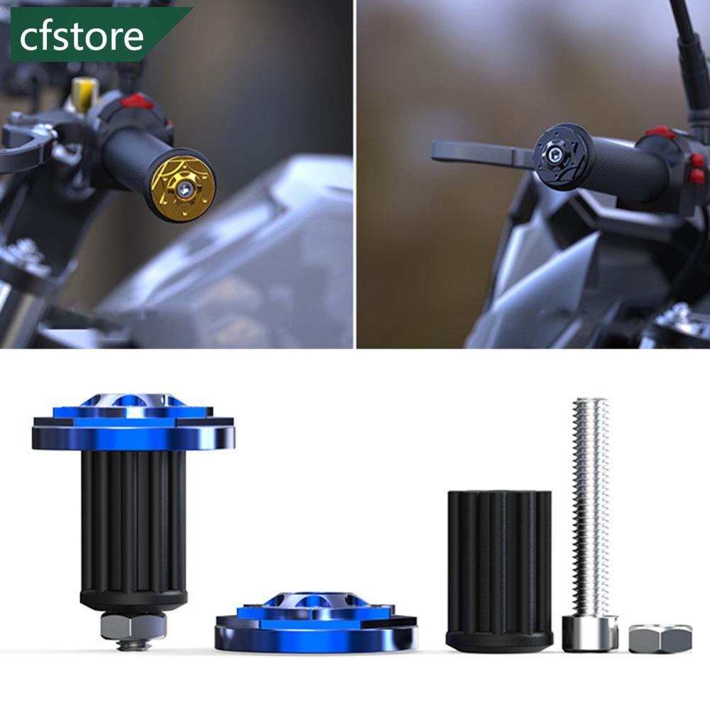 Bộ 2 Chuôi Gắn Tay Lái Xe Máy CNC T6063 Bằng Nhôm Kích Thước 16-18mm D6X8