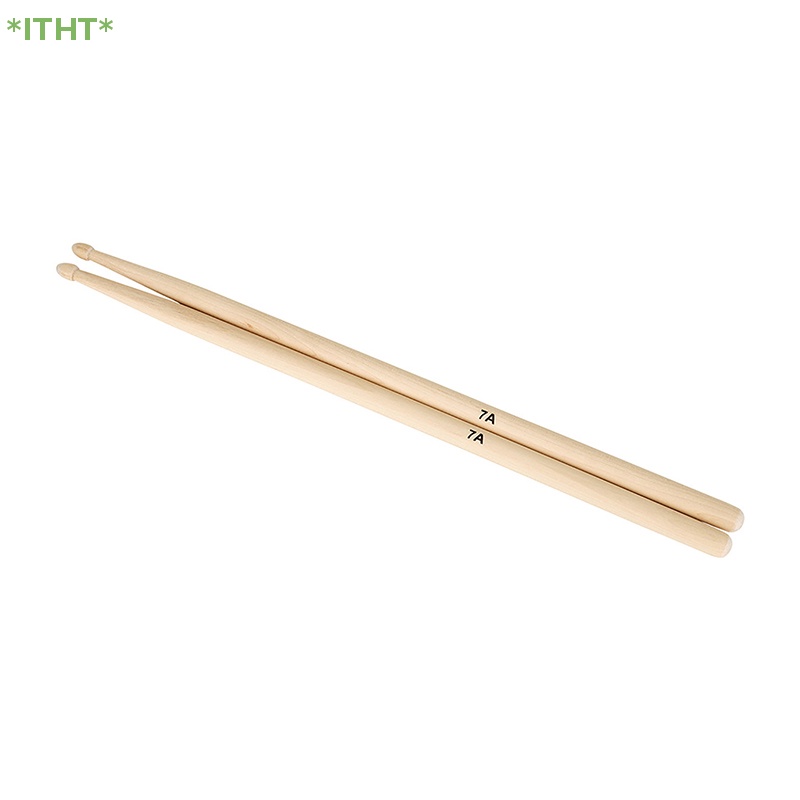 Bộ 12 Cặp Trống 7A Bằng Gỗ Phong Cổ Điển Dành Cho Trẻ Em Mới Tập Chơi