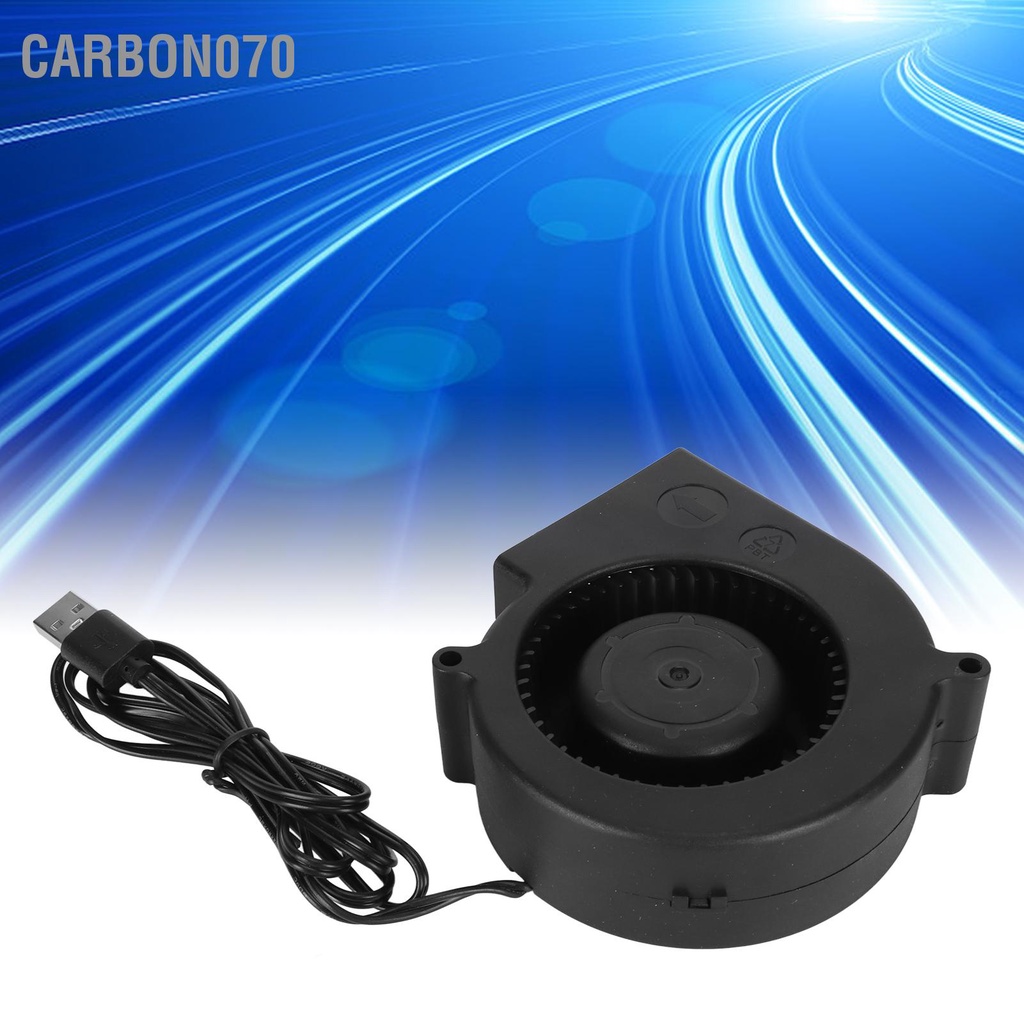 Carbon070 Quạt Làm Mát Máy Tính 3.8in Cao DC 5V Không Chổi Than 3800 Vòng/phút 22 CFM Đầu Vào USB CPU Cho Khung Điện Tử