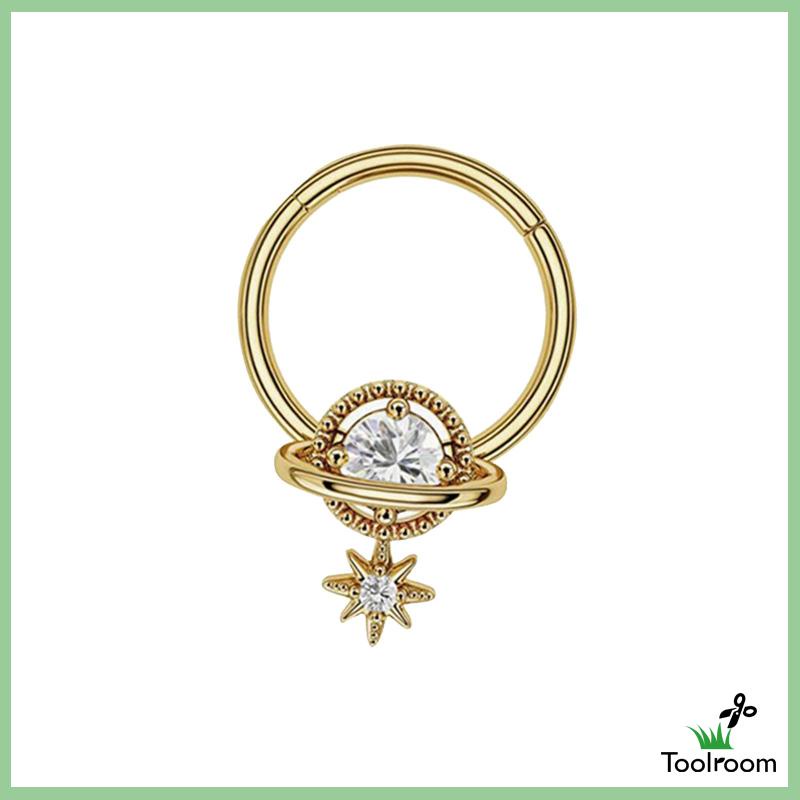 Khuyên Mũi Bằng Thép Không Gỉ Hình Ngôi Sao