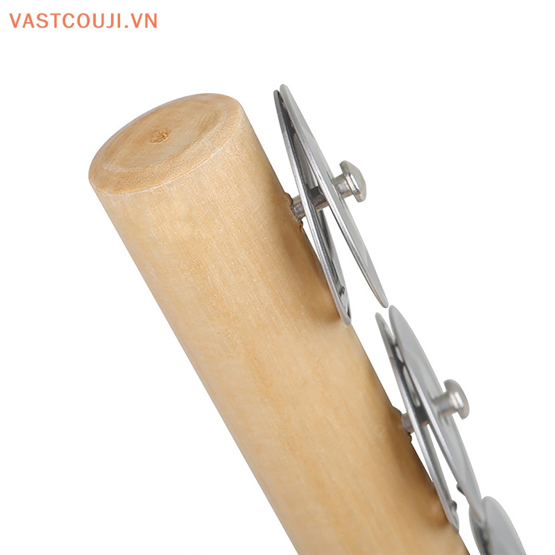 Chuông Lắc Cầm Tay Một Hàng Bằng Gỗ Đồ Chơi Giáo Dục Cho Trẻ