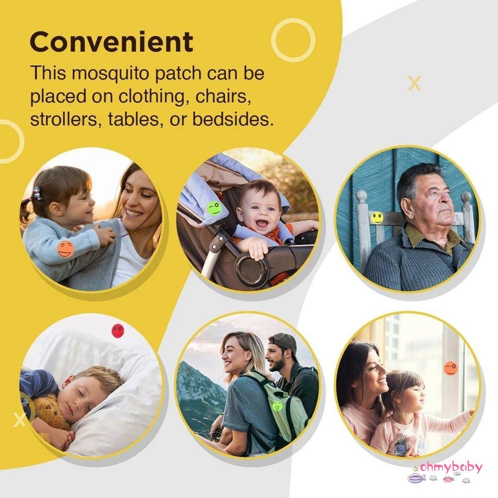 [Ready] Phim hoạt hình Mặt cười Hình dán chống muỗi côn trùng [Z/4]