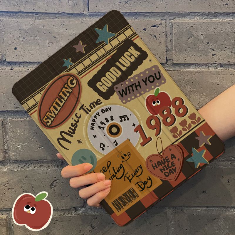 Ốp Máy Tính Bảng Cho iPad gen5 / gen6 9.7 gen7 / gen8 / gen9 10.2 Air4 / Air5 10.9 pro11 2018 / 2020 / gen 10 2022 / Pro 12.9 2021 iPad 1988