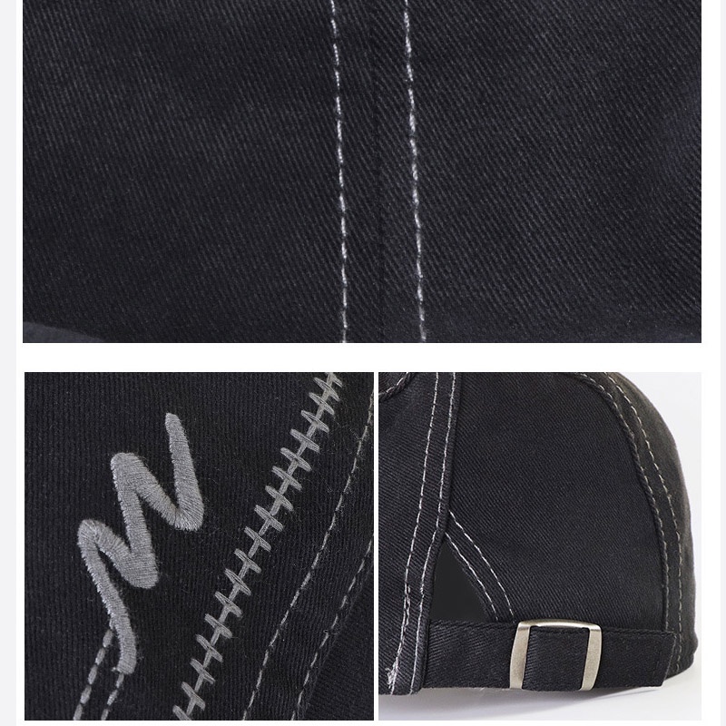 Mũ Beret Cotton Chống Nắng Cho Nam Nữ