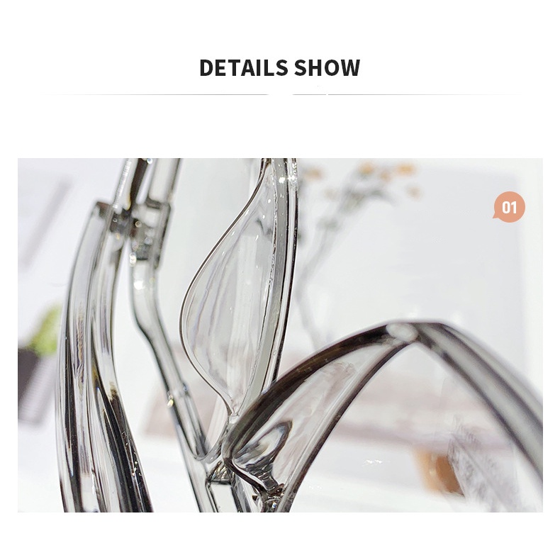 Kính Mát Gọng Vuông Chống Tia Bức Xạ Phong Cách Hàn Quốc Thời Trang Cho Nam Và Nữ