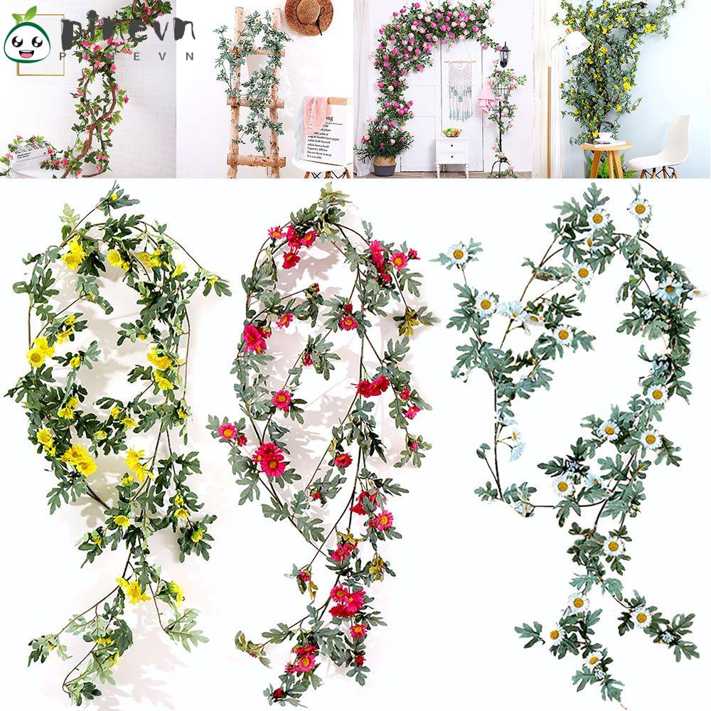 Dây Hoa Hướng Dương Nhân Tạo 1.75M 61Heads Dùng Để Trang Trí