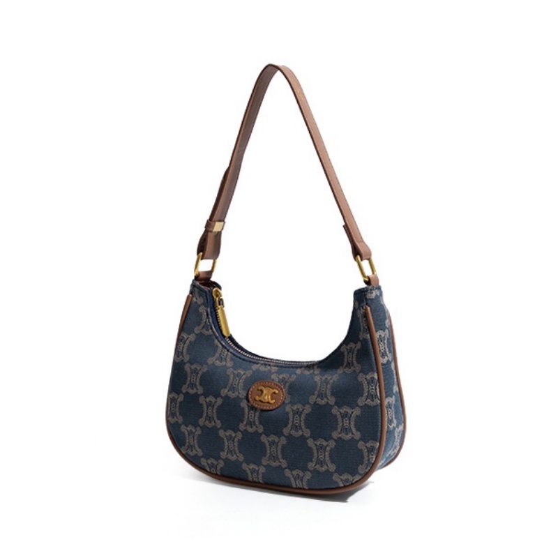 Ielgy Niche Túi Đeo Vai / Kẹp Nách Hình Bán Nguyệt Thiết Kế Cá Tính Chất Lượng Cao Cho Nữ