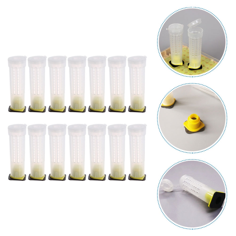 Set 20 Giá Đỡ Cốc Nuôi Ong Bằng Nhựa