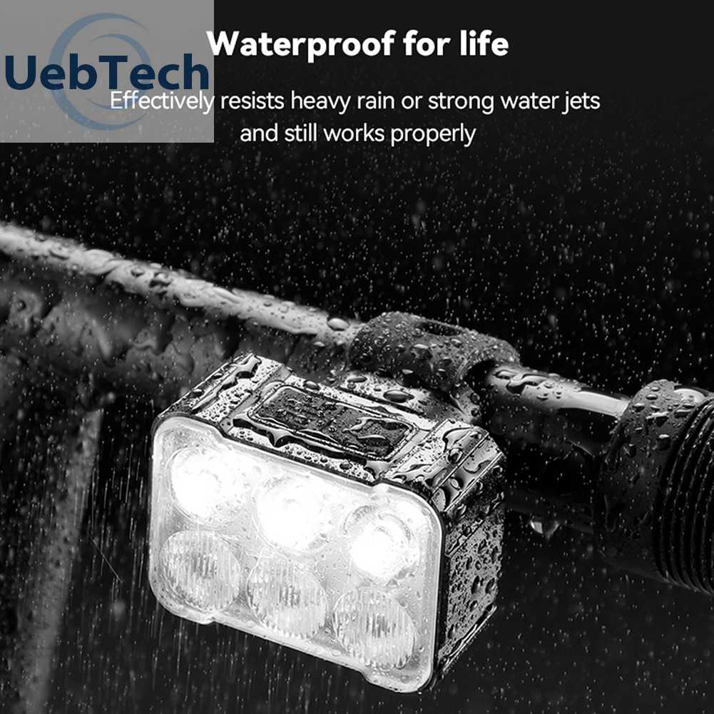 Đèn Pha LED Sạc USB Chuyên Dụng Cho Xe Đạp