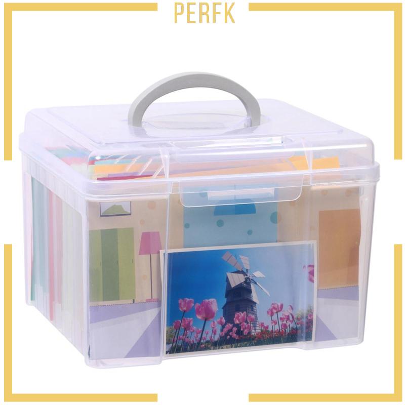 Hộp Đựng Thẻ Ảnh Trong Suốt Dùng Cho Văn Phòng