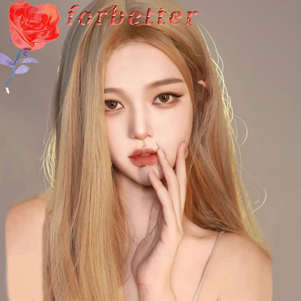 Tóc Giả Dài Thẳng Tự Nhiên Màu Đỏ Dùng Hóa Trang Cho Nữ