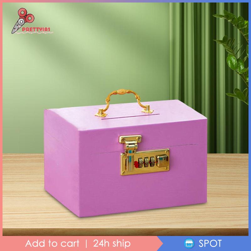 [Prettyia1] Hộp Đựng Tiền Tiết Kiệm Phong Cách Vintage Nhỏ Gọn Tuyệt Vời Dành Cho Bé Trai