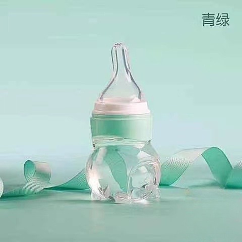 Núm Ti Giả Bằng Silicone Mềm Chống Nghẹt Đầu Silicon Có Thước Đo Cho Trẻ Sơ Sinh