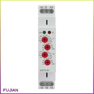 Grt8-S1 Mini Asymmetric Cycle Timer On/Off Repeat Time Relay Ac 240V Wide Delay Range [B/9]