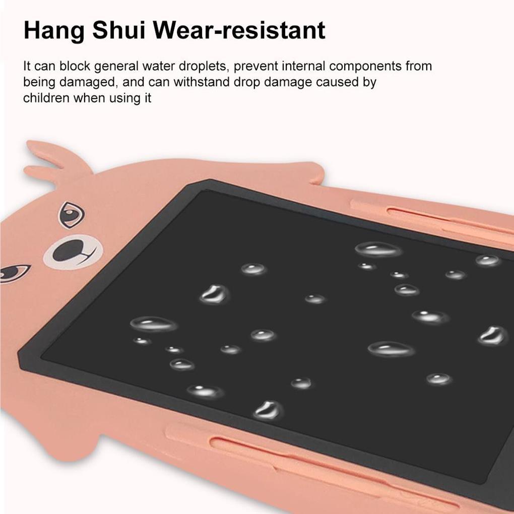 Bảng Vẽ Màn Hình LCD 8 5 inch Họa Tiết Động Vật Hoạt Hình Cho Bé