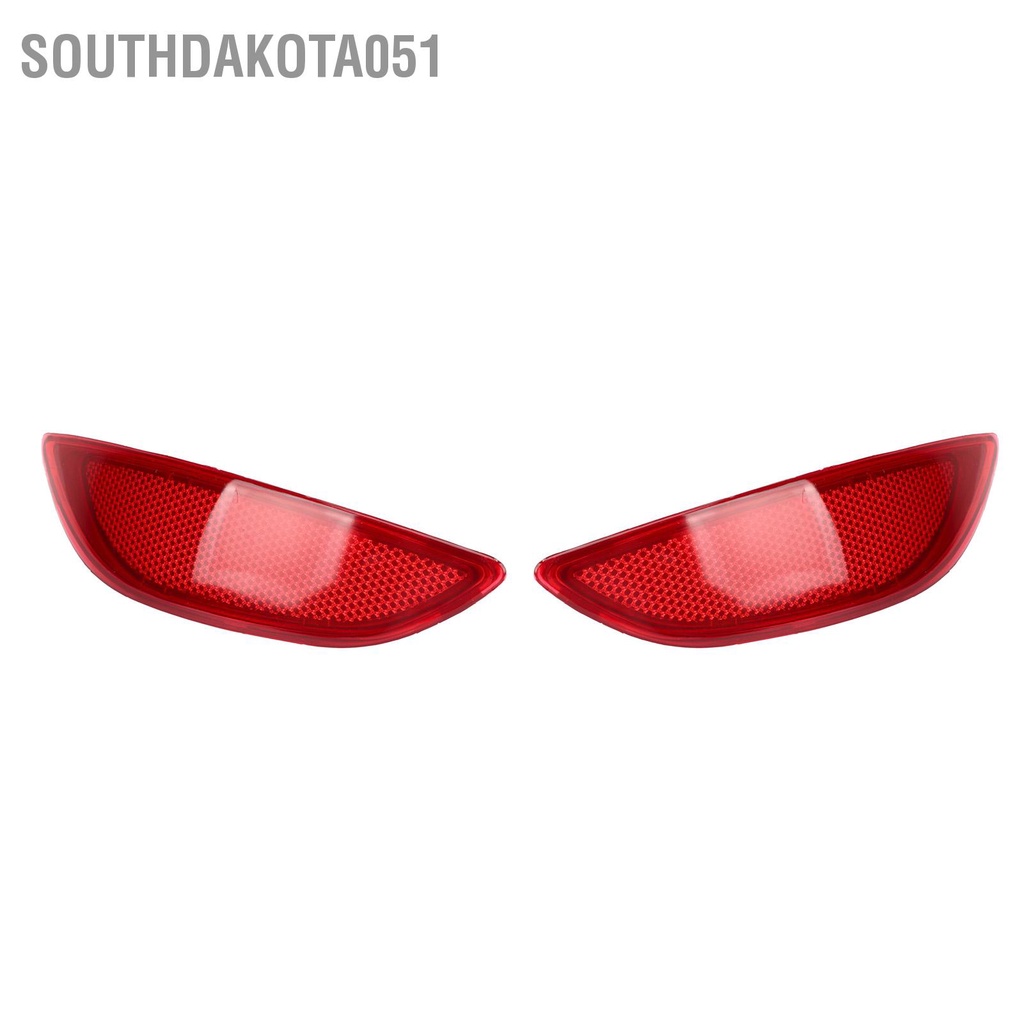 Southdakota051 Đèn phản quang cản sau Cảnh báo màu đỏ chống nước Thay thế sốc cho Hyundai Accent LE SE